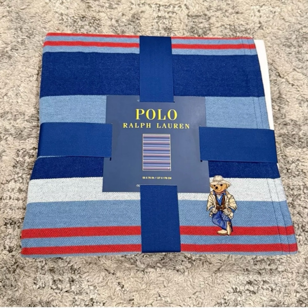 Polo Ralph Lauren Polo Bear Throw Blanket